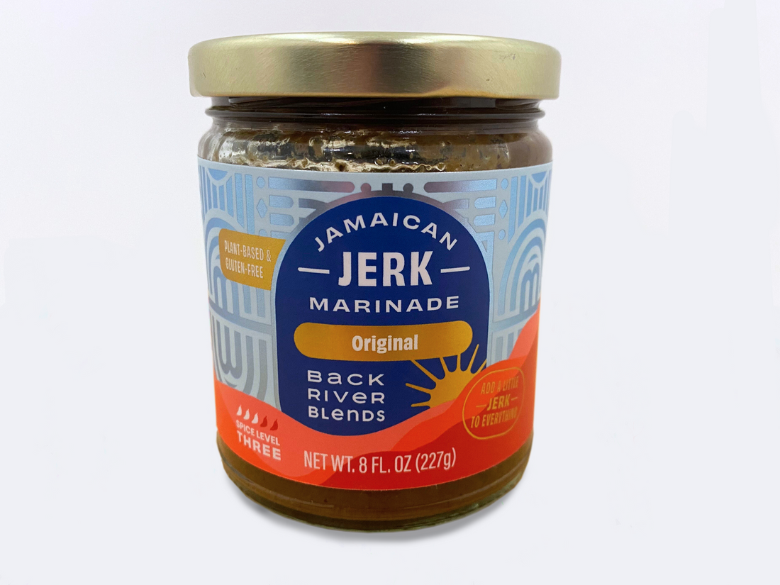 Jamaican Jerk marinade, with the label reading "original